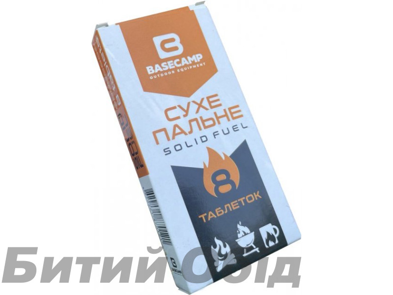 Сухое горючее Base Camp, 8 таблеток, картон